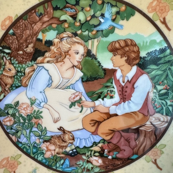 HEINRICH - GERMANY - COLLECTORS PLATE - “ROSES ARE RED” - Picture 2 of 7